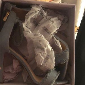 Cape Robin Denim Heels